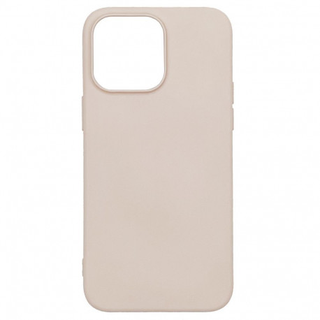 Evelatus Apple iPhone 14 Pro Max 6.7 Nano Silicone Case Soft Touch TPU Beige