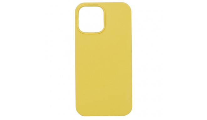 Evelatus Apple iPhone 12 Pro Max Premium Soft Touch Silicone Case Yellow