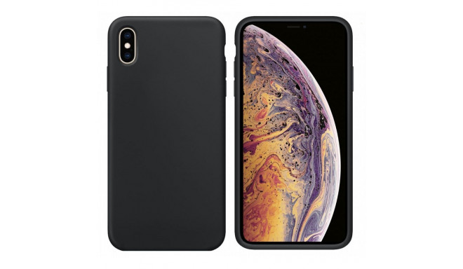 Evelatus Apple iPhone X Premium Soft Touch Silicone Case Black