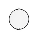 Quadralite Collapsible Reflector w/Grip Silver-White 60cm GRADE B