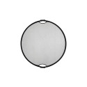 Quadralite Collapsible Reflector w/Grip Silver-White 60cm GRADE B