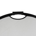 Quadralite Collapsible Reflector w/Grip Silver-White 110cm GRADE B