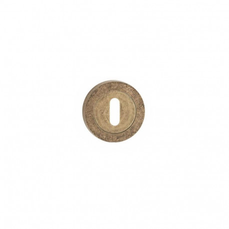 ESCUTCHEON FOR KEY TOSCA ANTIQ BRASS