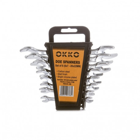 SET OF FLAT KEYS 6–22 MM