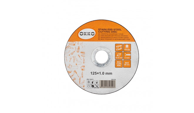 CUTTING DISCS 125X1.0 OKKO