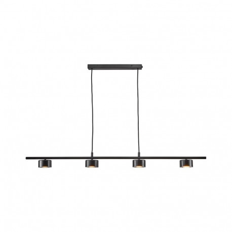 PENDANT LED LIGHT LUCA 4X4W BLACK