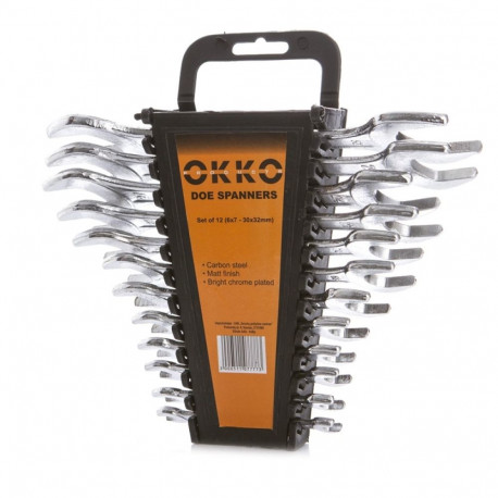 SET OF FLAT KEYS 6–32 MM