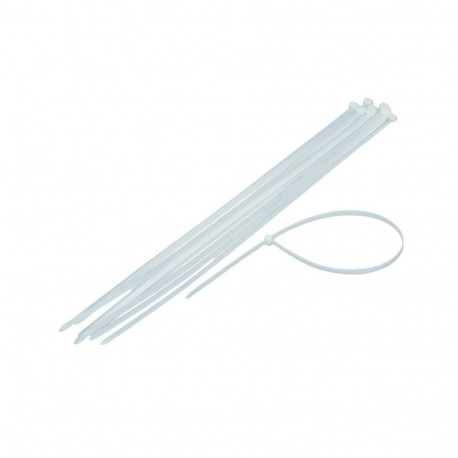 CABLE TIES 4.5X350MM 100PCS WHITE