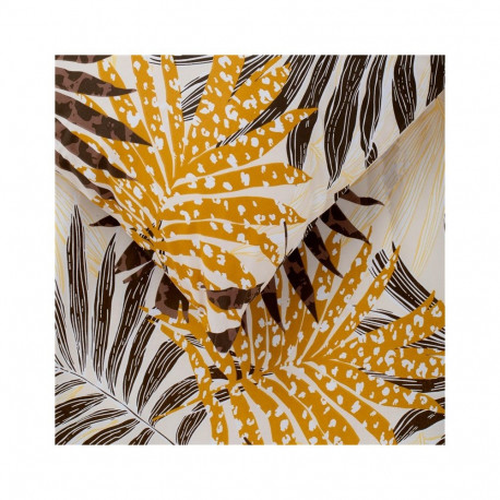 BED COV SET Abstract Leave COTT 140x200