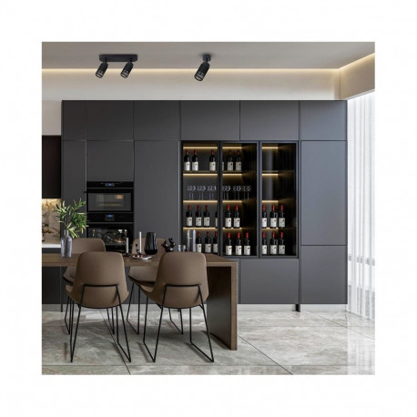 laevalgusti ALVEO 2XGU10 ML0295 must