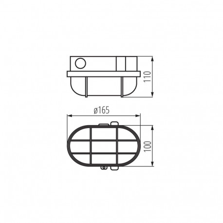 KANLUX MILO 7040T/P-B 8092 valgusti