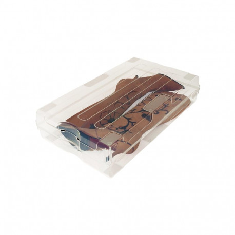 SHOE BOXBC-301 504X375X121MM CLEAR