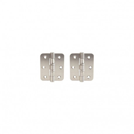 ümmargune hingekandur 75x63x2.5mm nikeldatud 2 tk