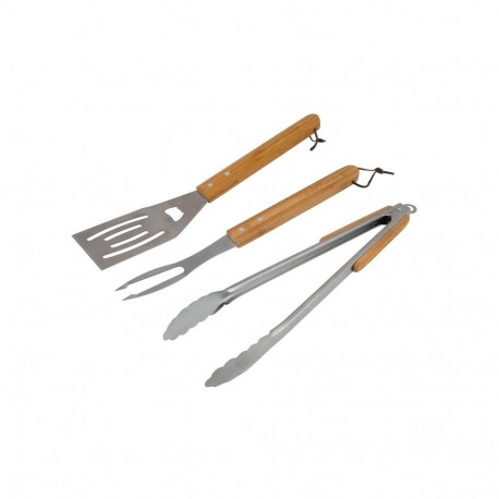 BBQ ACCY puidust tarvikute komplekt 3 tk