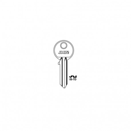 BLANK KEY ISE15(IS-7D) ISEO