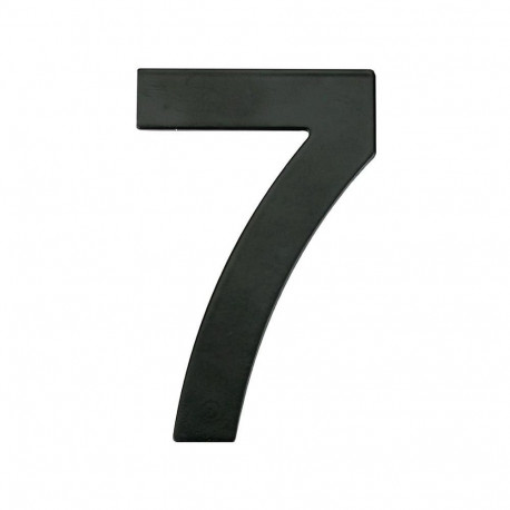 HOUSE NUMBER 7 MB-7 145MM BLACK