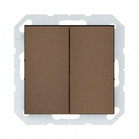 SWITCH 2 gangs mocha P510-020-02 QR 1000