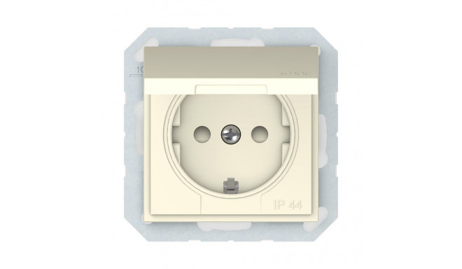 SOCKET IVORY IP44 RP16-003-22 QR1000