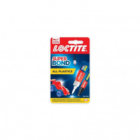 LOCTITE SUPER BOND ALL PLASTICS 2G+4ML