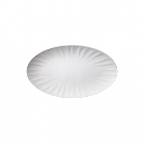 FLORAL OVAL PLATE 10X6