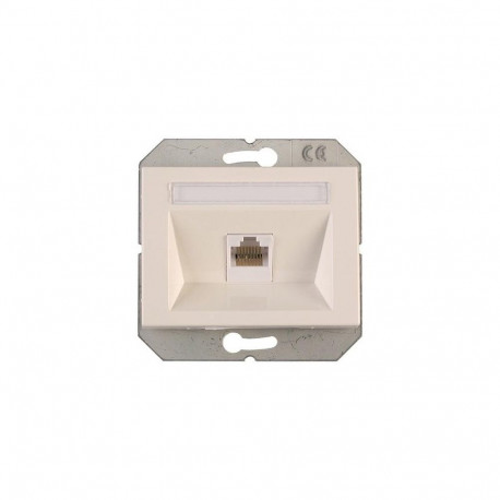 TELEPHONE SOCKET SINGLE VILMA XP WHITE