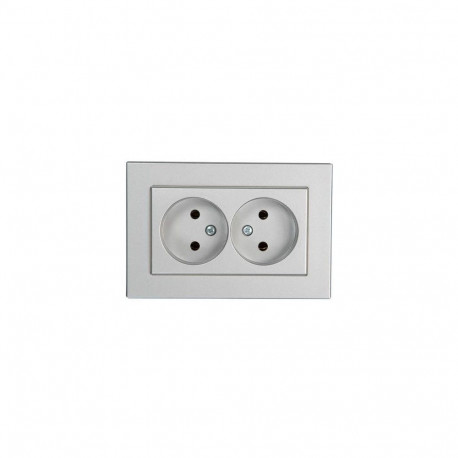 Vilma XP500 1+1 pistikupesa MET