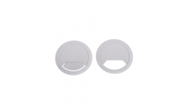 GROMMET FURN CABLE D60/S1 WHITE 2PCE HH