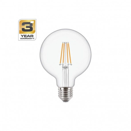 LED pirn G95 7W E27 2700K 806lm filament