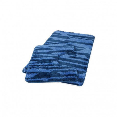 BATH MATS SET MA3273F-2 BLUE