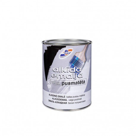 poolmatt emulsioonvärv valge 0,9 L