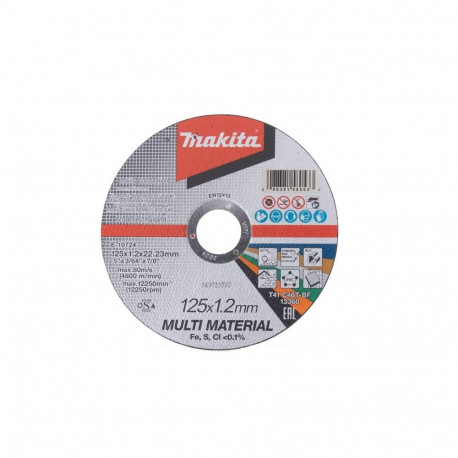 CUTTING WHEEL 125X1.2MM MULTIMATERIAL