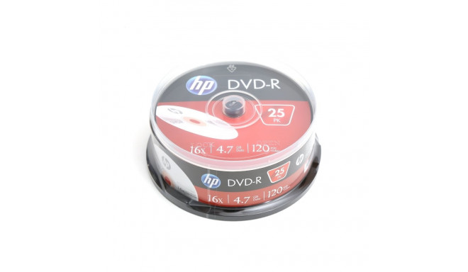 HP DVD-R 4.7GB 16X CAKE*25 69328