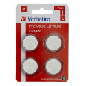 VERBATIM BATERIE LITHIUM CR2450 BLISTER*4 49535