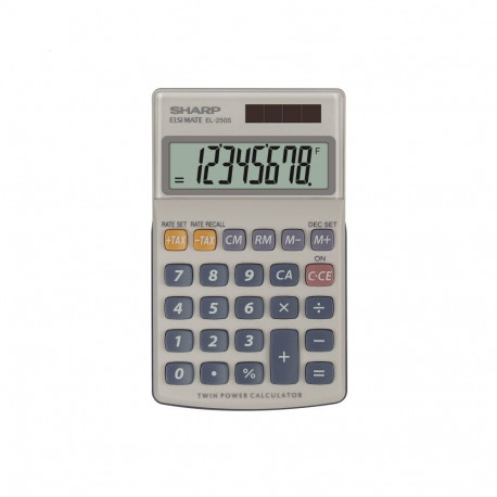 SHARP CALCULATOR HANDHELD BOX EL250S