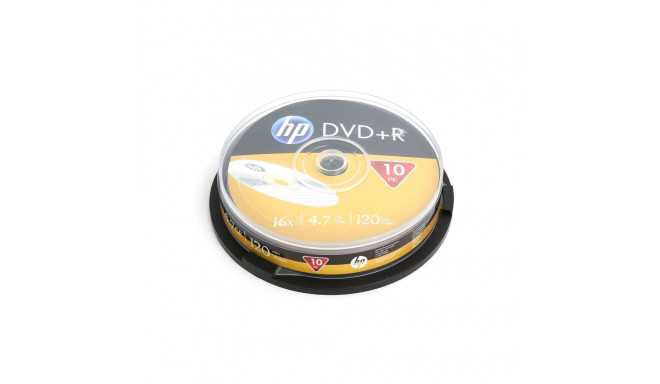 HP DVD+R 4.7GB 16X CAKE*10 12964/69318