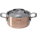 De Buyer Prima Matera Saucepot copper/steel 16 cm induction De Buyer Prima Matera Saucepot copper/steel 16 cm induction