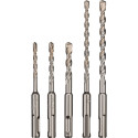 Makita B-49052 SDS-VPLUS puuride komplekt Nr2 5 tk Makita B-49052 SDS-VPLUS puuride komplekt Nr2 5 tk