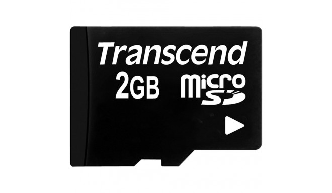 Transcend microSD 2GB + SD-adapter