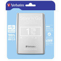 Verbatim Store n Go 2,5 1TB USB 3.0 hõbedane 53071