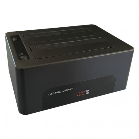 LC-Power LC-DOCK-U3-V HDD dokk kopeerimisfunktsiooniga
