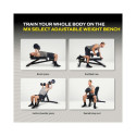 Treeningpink TUNTURI MX Select Adjustable Weight Bench