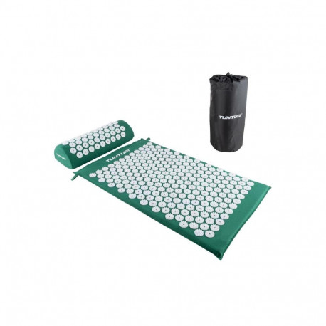 Punktimassaaži matt ja padi Tunturi Acupressure Mat And Pillow, Green