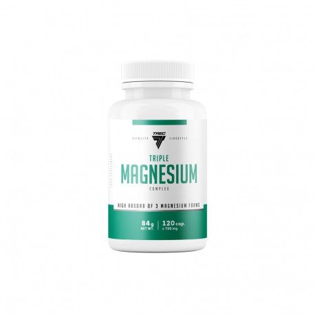 Magneesium TREC TRIPLE MAGNESIUM COMPLEX 120 kapslit