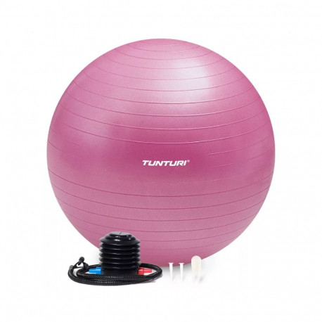 Võimlemispall TUNTURI Gymball 75cm Anti Burst, lilla