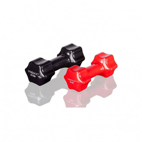 Hantel GYMSTICK Studio dumbbell 1 kg, punane