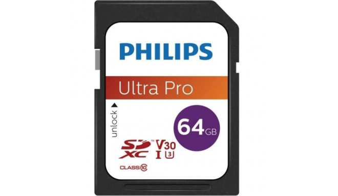 PHILIPS SDXC 64GB Ultra Pro class 10/UHS 3