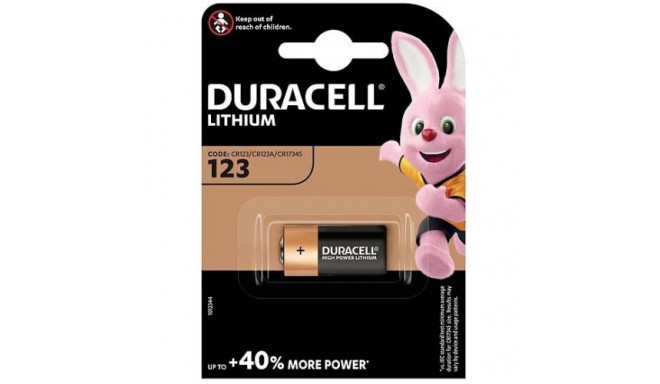 Duracell DL 123 (CR123) Blister pack 1psc