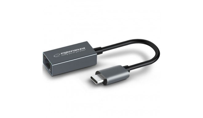 Esperanza ENA102 USB Type C- RJ45 Adapter