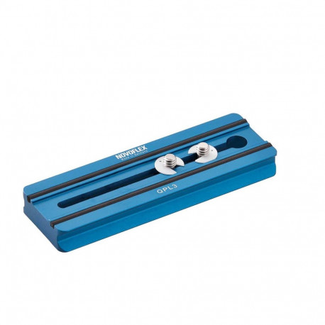 Novoflex plaat 120mm koos 2 1/4 kruviga