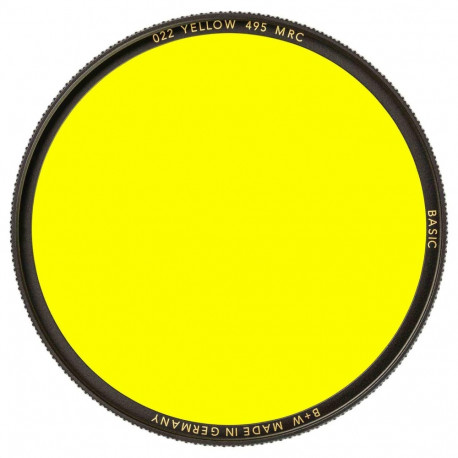 B+W Filter 49mm Yellow MRC Basic
